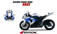 SUSUKI GSXR 1000 2009 et+ GUNRACE-BL