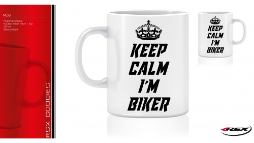 MUG Keep calm i'm the biker