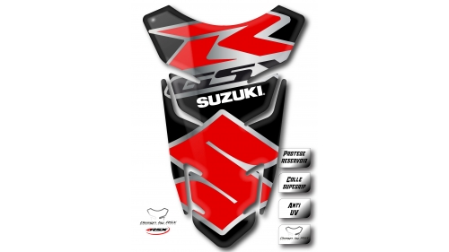 GSXR S2 Red Tank pad