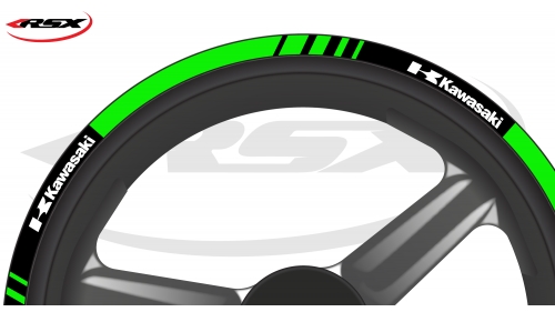 KAWASAKI Wheel stripes