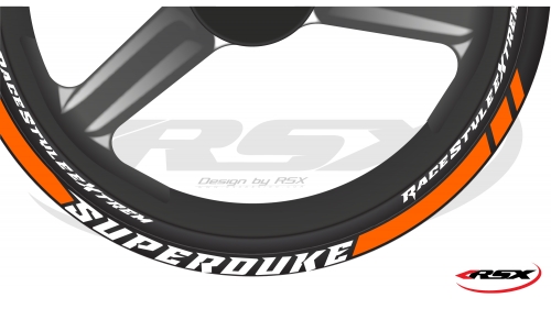 SUPERDUKE Wheel stripes