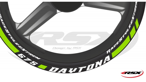 Daytona Wheel stripes
