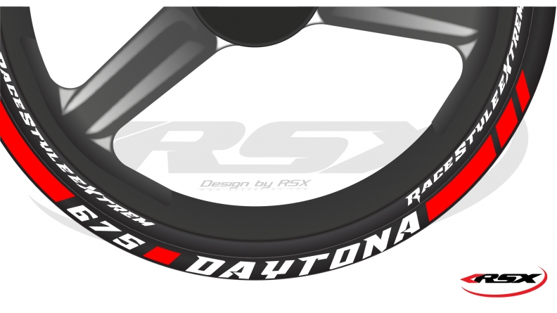Daytona Wheel stripes