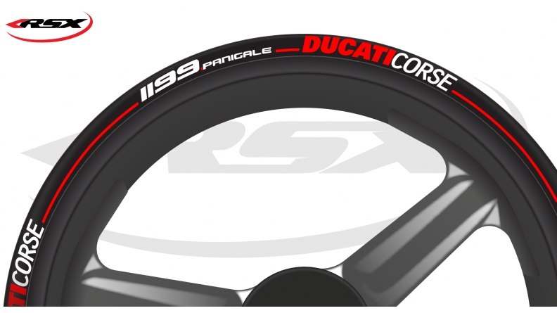 DUCATI Wheel stripes