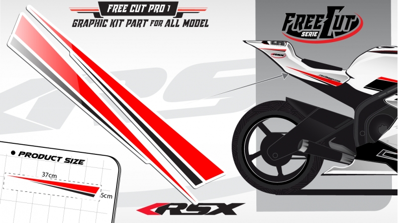 Rear F1 Graphic kit