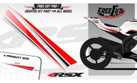 Rear seat F1 Graphic kit