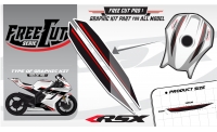 Front fender F1 Graphic kit