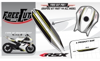 Front fender F1 Graphic kit