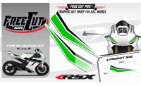 Low fairing F1 Graphic kit