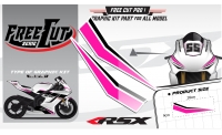 Low fairing F1 Graphic kit