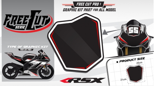 Bul F1 black Graphic kit