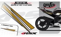 Rear seat F1 Graphic kit