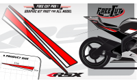 Rear seat F1 Graphic kit