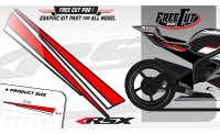 Rear seat F1 Graphic kit