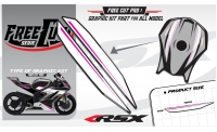Fuel tank F1 Graphic kit