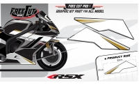 Low fairing F1 Graphic kit