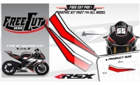 Head fork F1 Graphic kit