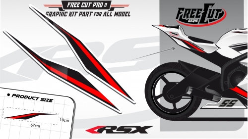 Rear seat F2 Graphic kit