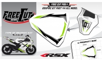 Rear seat F2 Graphic kit