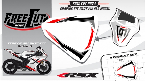 Rear seat F2 Graphic kit