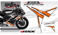 Flank F2 black Graphic kit