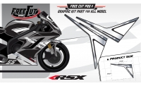 Flank F2 black Graphic kit