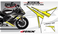 Flank F2 black Graphic kit