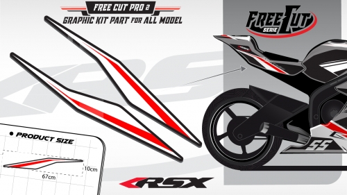 Rear seat F2 Graphic kit