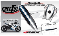 Fuel tank F1 Graphic kit