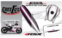 Fuel tank F1 Graphic kit