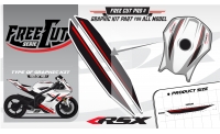 Fuel tank F1 Graphic kit