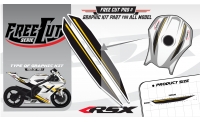 Fuel tank F1 Graphic kit