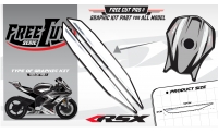 Fuel tank F2 Graphic kit