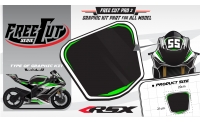 Bul F3 white Graphic kit