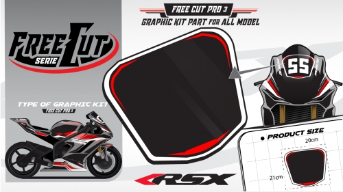 Bul F3 black Graphic kit