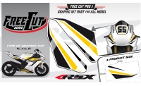 Head fork F3 Graphic kit