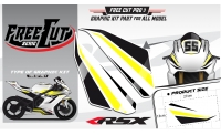 Head fork F3 Graphic kit