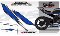 Rear seat F3 back Graphic kit