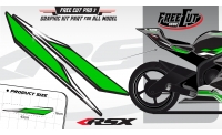 Rear seat F3 back Graphic kit