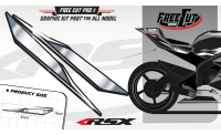Rear seat F3 back Graphic kit
