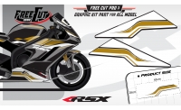 Low fairing F3 black Graphic kit