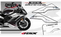 Low fairing F3 black Graphic kit