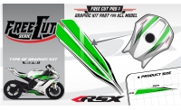 Fuel tank F3 Graphic kit