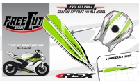 Fuel tank F3 Graphic kit