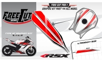 Fuel tank F3 Graphic kit