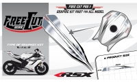 Fuel tank F3 Graphic kit