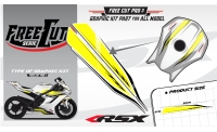 Fuel tank F3 Graphic kit