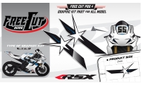 Head fork F4 Graphic kit