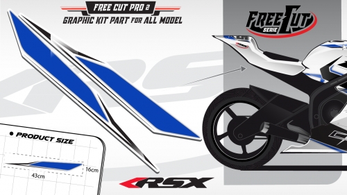 Rear seat F4 Graphic kit