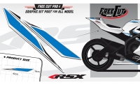 Rear seat F4 Graphic kit